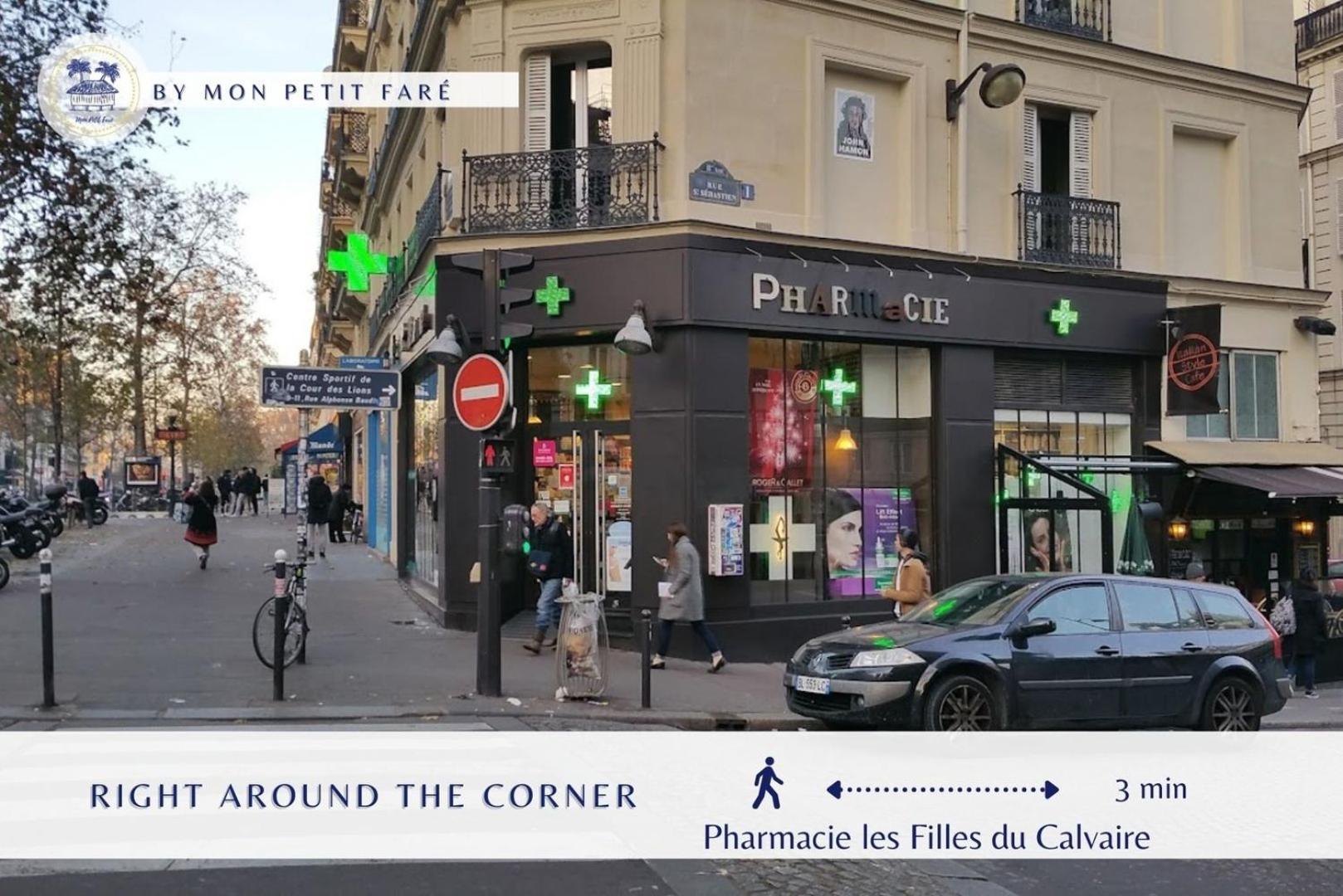 The "Peppermint" - Moderne & Elegant - Marais Daire Paris Dış mekan fotoğraf